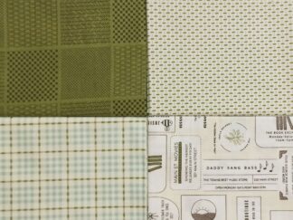 Moda Stoffe 4 Fat Quarters je 45 x 55 cm