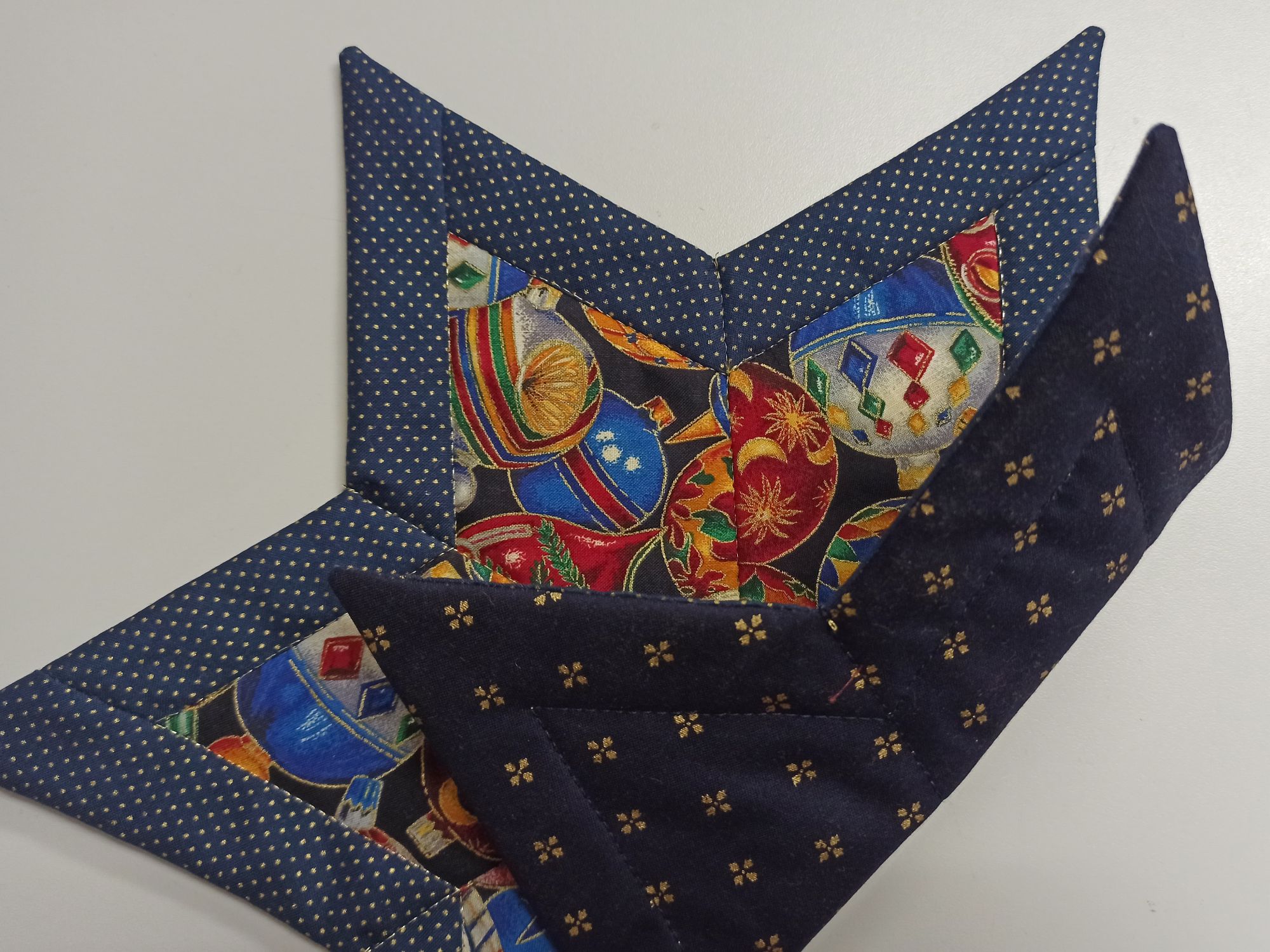 Rautenstern 6-eckig blau – Bild 3