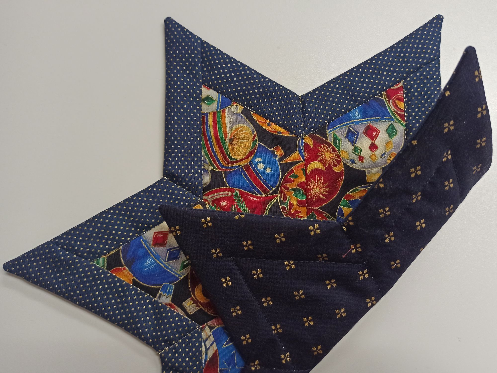 Rautenstern 6-eckig blau – Bild 4