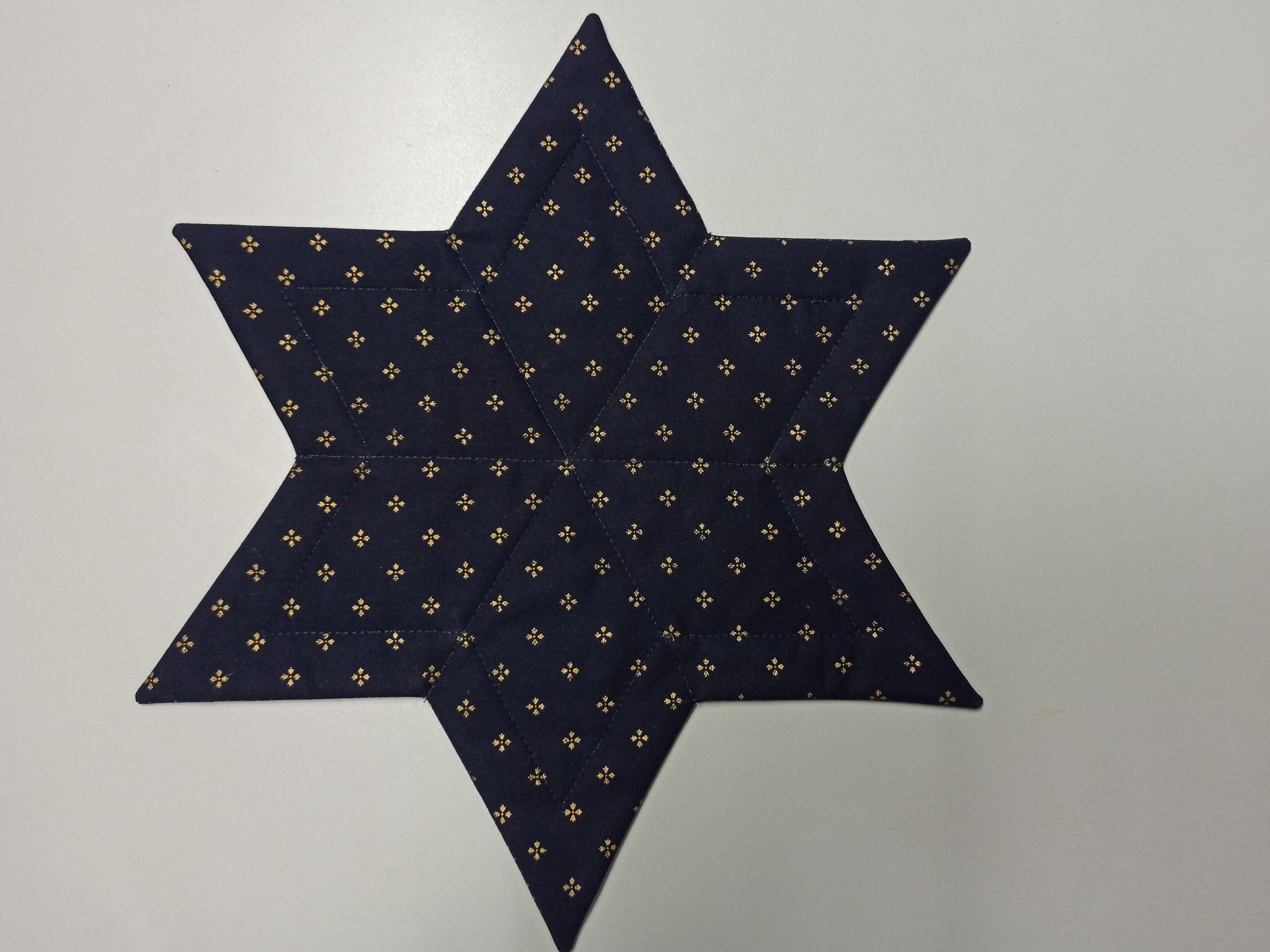 Rautenstern 6-eckig blau – Bild 6