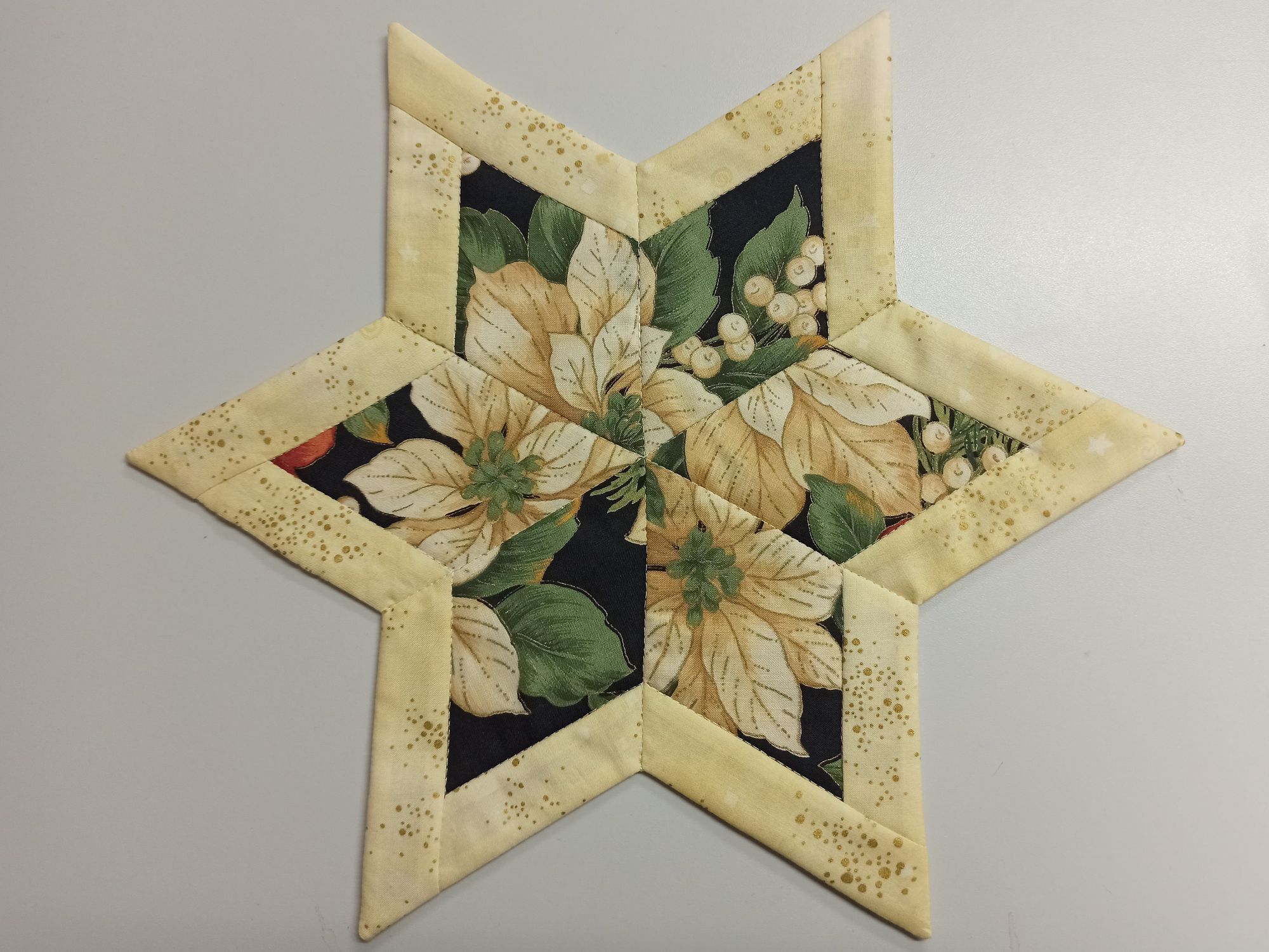 Rautenstern 6-eckig natur – Bild 3