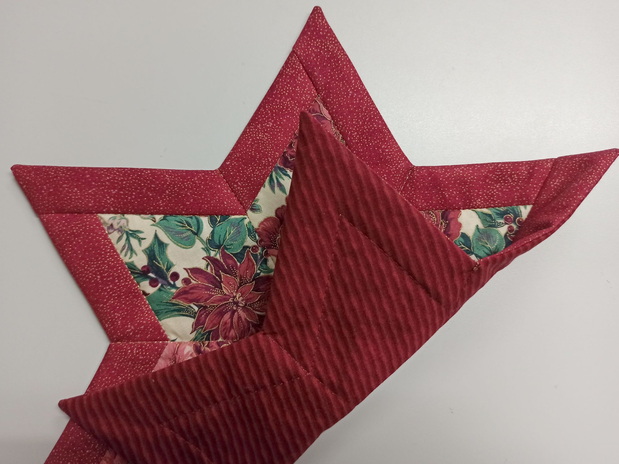 Rautenstern 6-eckig rot – Bild 4